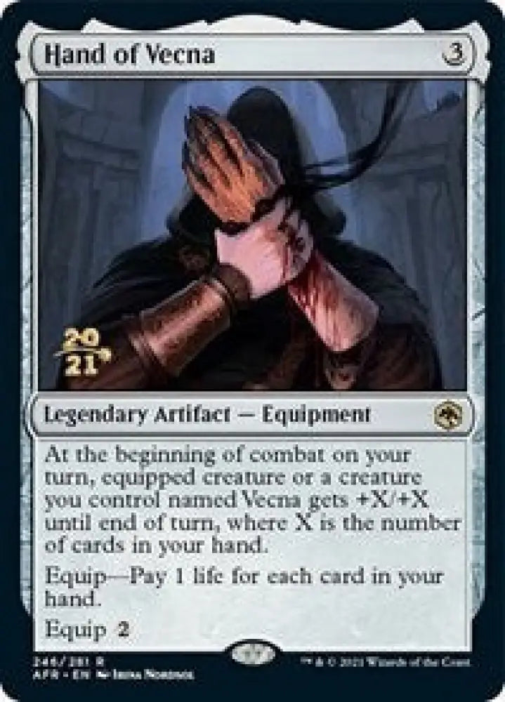 Hand of Vecna (246) [Prerelease Cards]