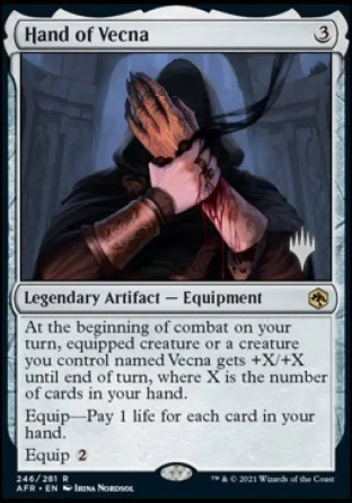 Hand of Vecna (Promo Pack) [Dungeons & Dragons: Adventures in the Forgotten Realms Promos] - MTG Single