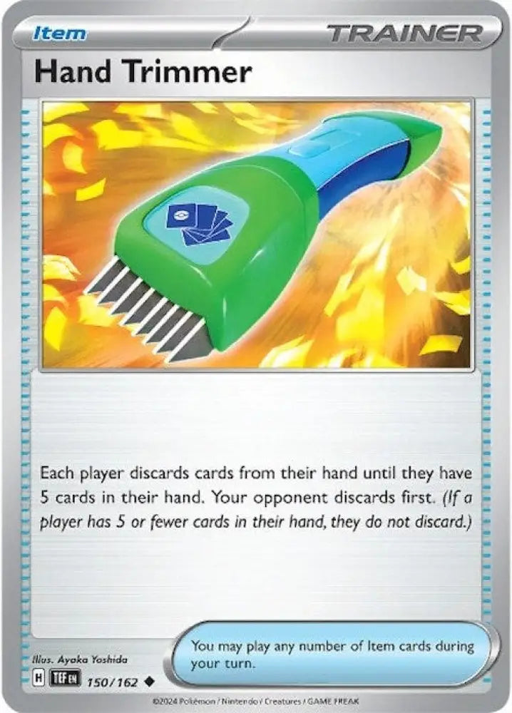 Hand Trimmer (150/162) [Scarlet & Violet: Temporal Forces] - Pokemon Single