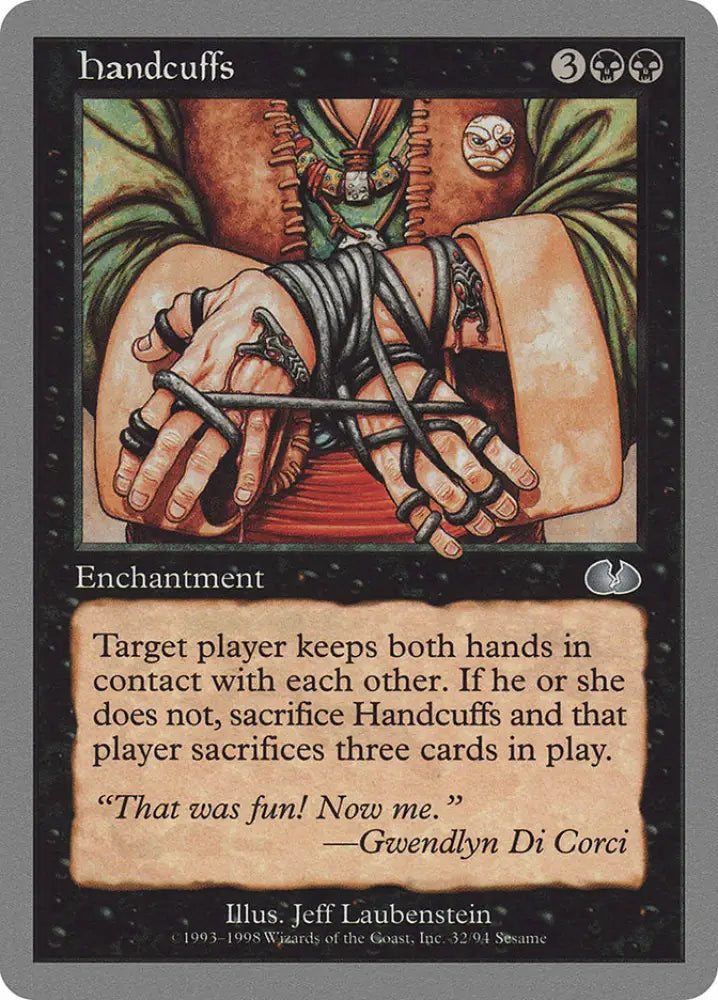 Handcuffs [Unglued] - MTG Single