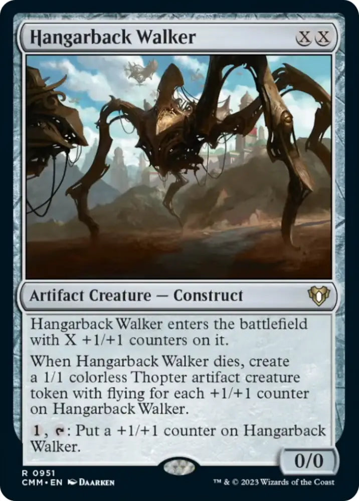 Hangarback Walker [Commander Masters] - MTG Single