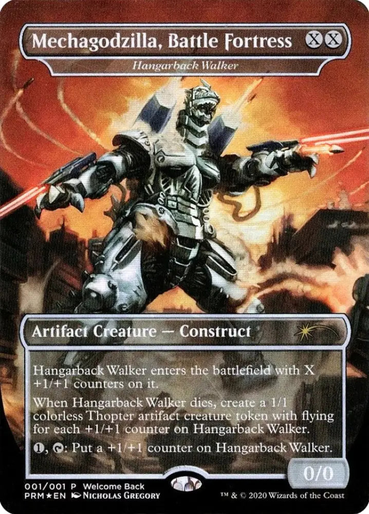 Hangarback Walker - Mechagodzilla Battle Fortress [Love Your LGS 2020] - MTG Single