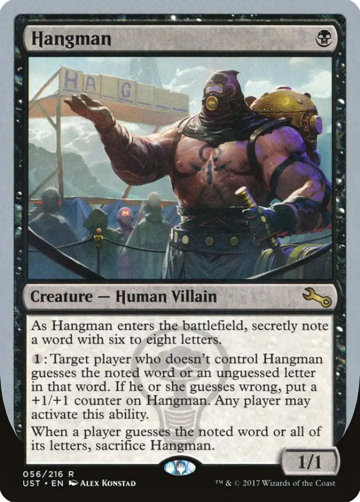 Hangman [Unstable] - MTG Single