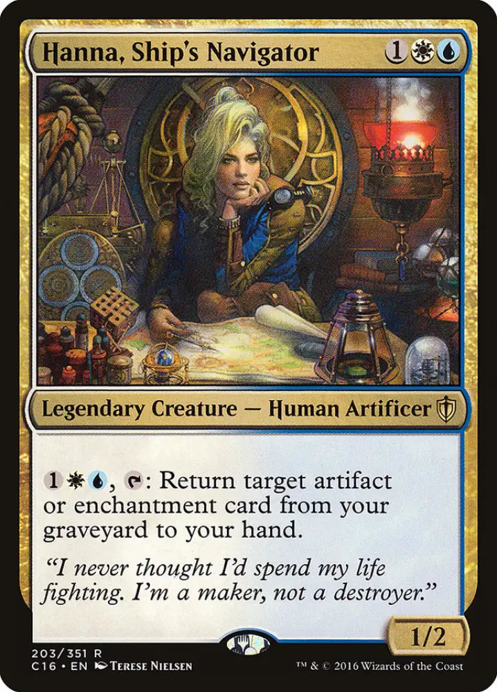 Hanna Ship’s Navigator [Commander 2016] - MTG Single