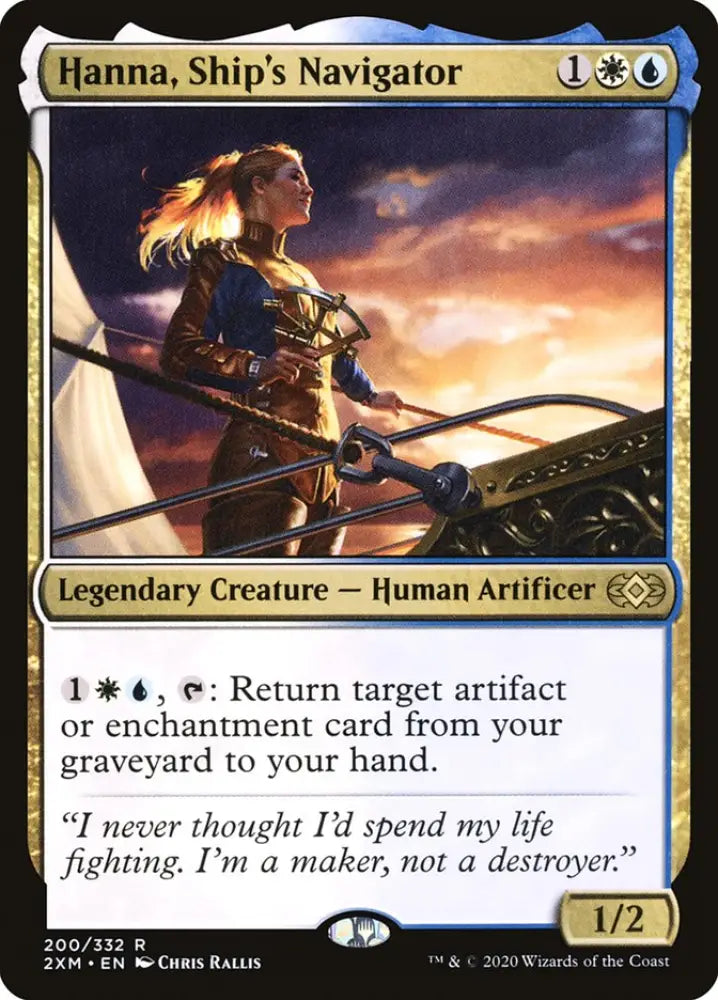Hanna Ship’s Navigator [Double Masters] - MTG Single