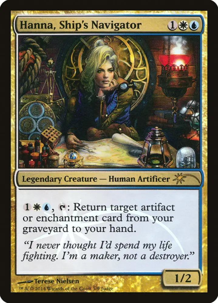 Hanna Ship’s Navigator [Judge Gift Cards 2014] - MTG Single
