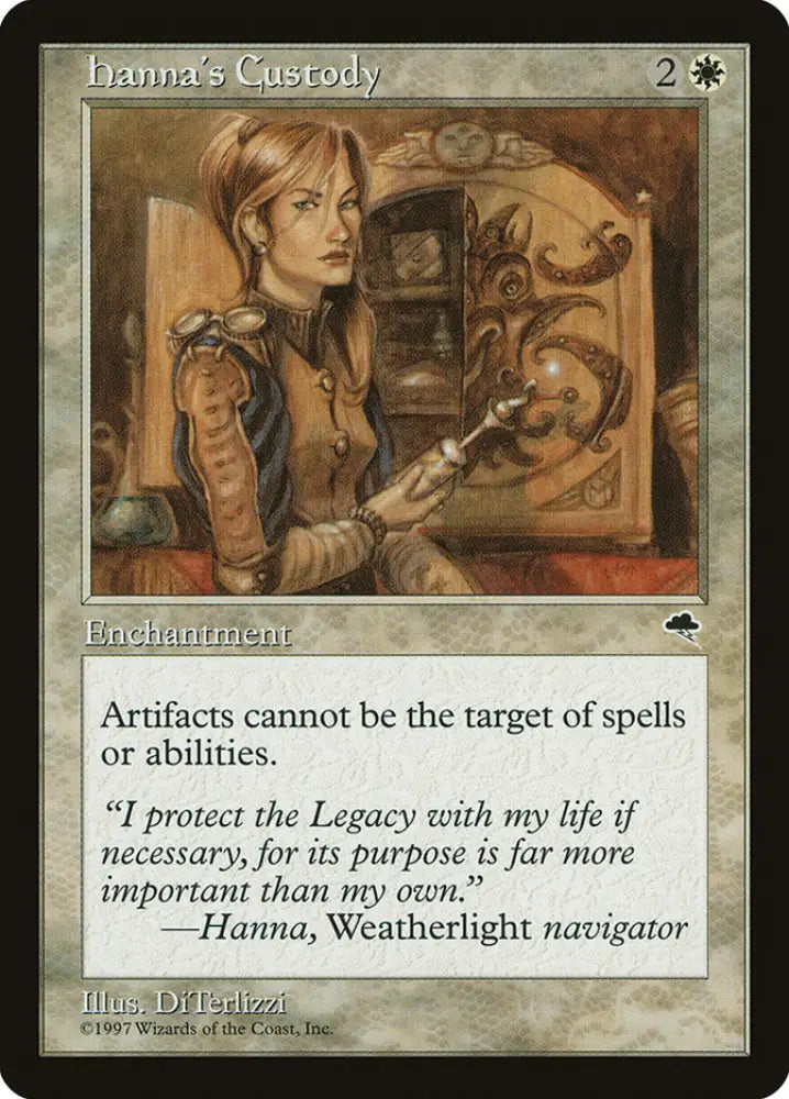 Hanna’s Custody [Tempest] - MTG Single