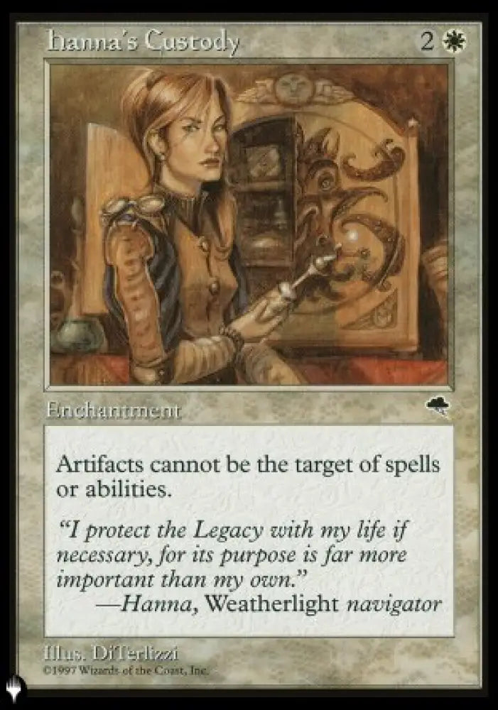 Hanna’s Custody [The List] - MTG Single