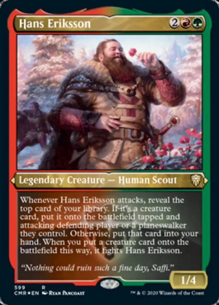 Hans Eriksson (Etched) [Commander Legends] - MTG Single