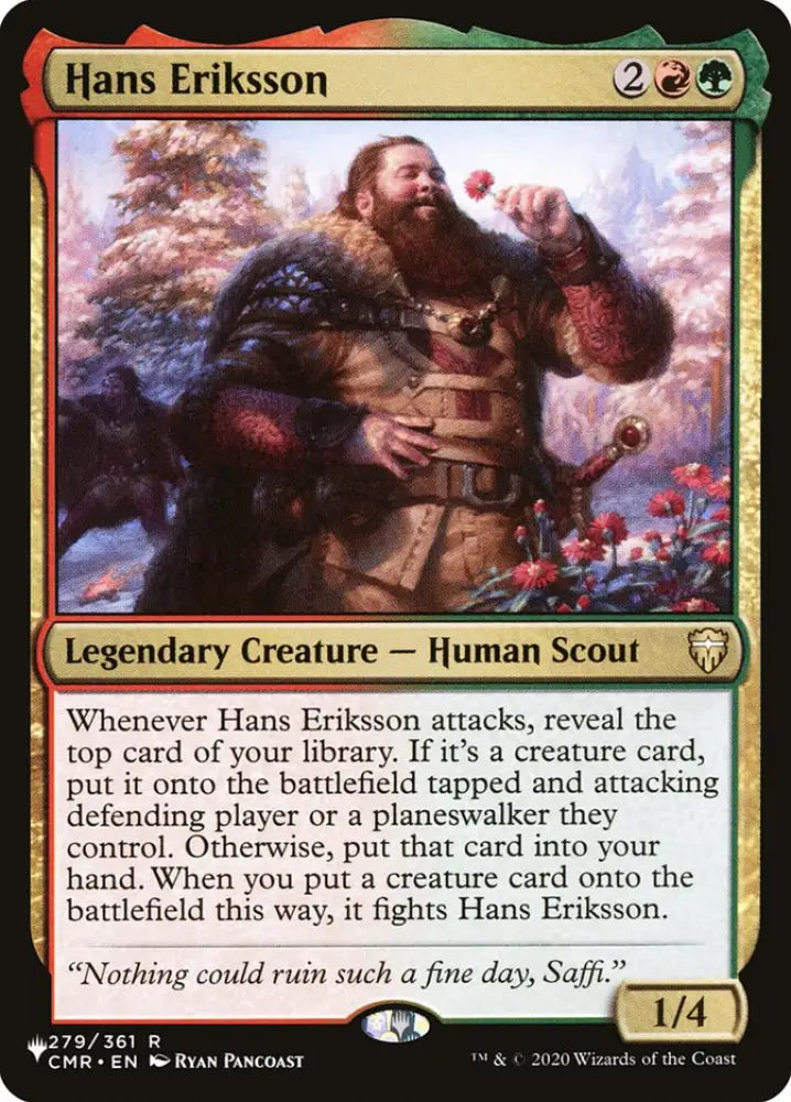 Hans Eriksson [The List] - MTG Single