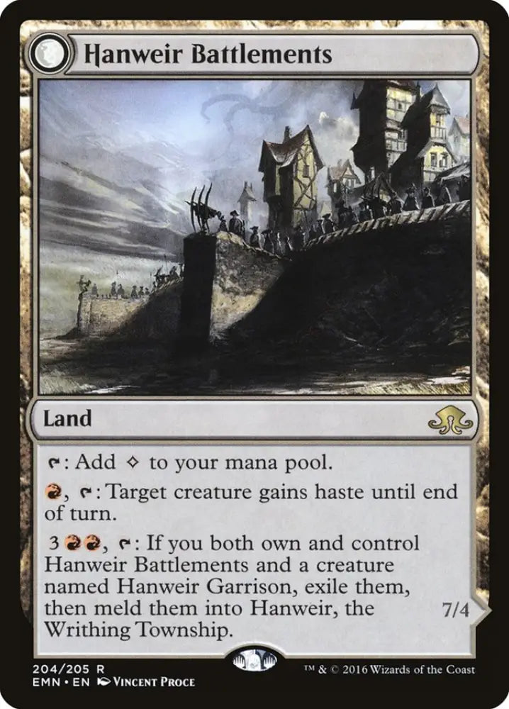 Hanweir Battlements [Eldritch Moon] - MTG Single