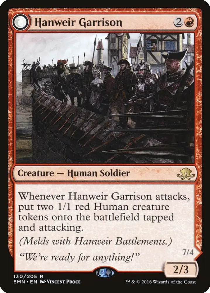 Hanweir Garrison [Eldritch Moon] - MTG Single