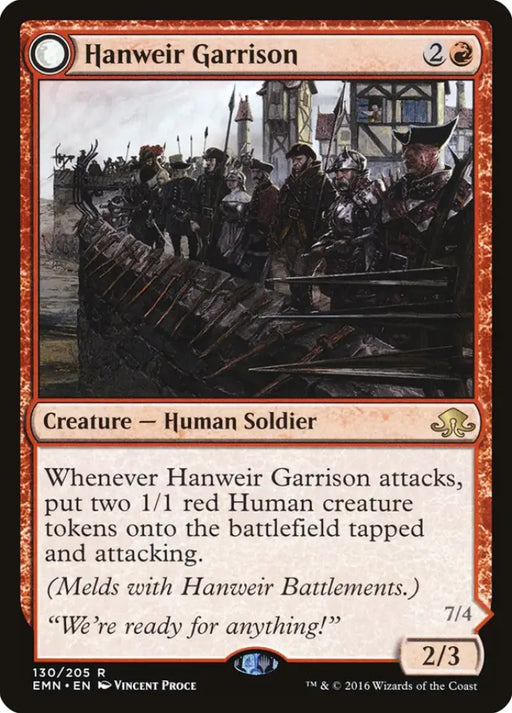 Hanweir Garrison [Eldritch Moon] - MTG Single