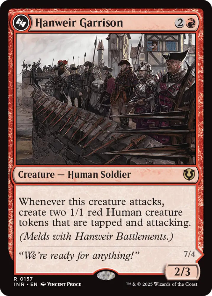 Hanweir Garrison [Innistrad Remastered] - MTG Single