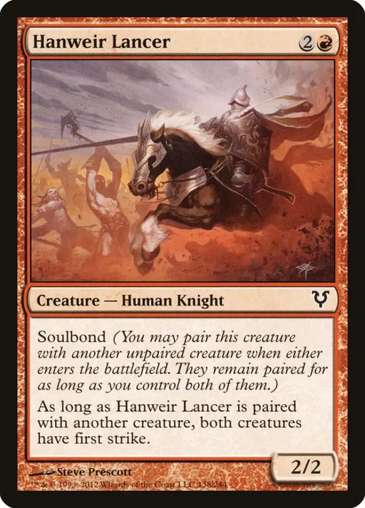 Hanweir Lancer [Avacyn Restored] - MTG Single