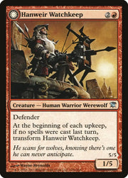 Hanweir Watchkeep // Bane of Hanweir [Innistrad] - MTG Single