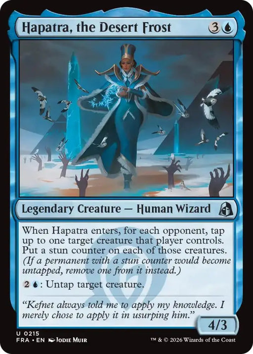 Hapatra, the Desert Frost (215) [Reality Fracture]