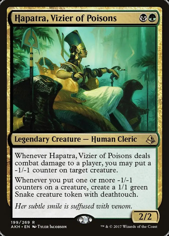Hapatra Vizier of Poisons [Amonkhet] - MTG Single
