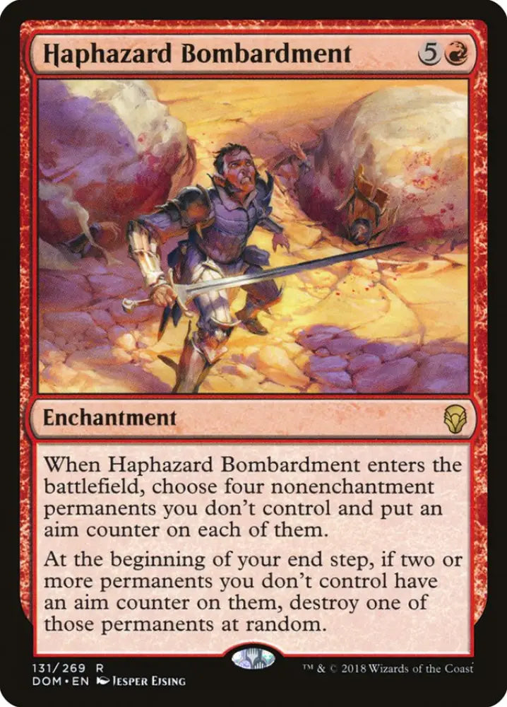 Haphazard Bombardment [Dominaria] - MTG Single