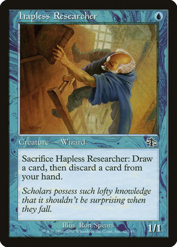 Hapless Researcher [Judgment] - MTG Single