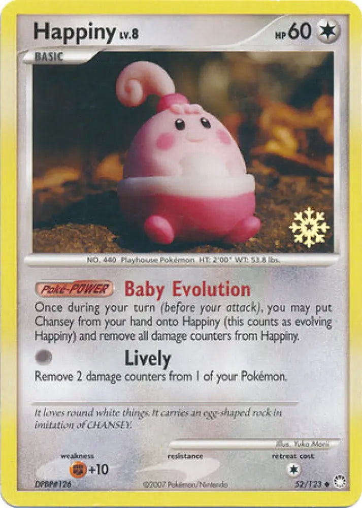 Happiny (52/123) [Countdown Calendar Promos] - Pokemon Single