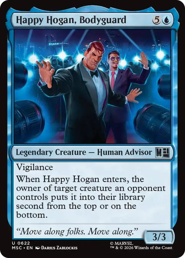 Happy Hogan, Bodyguard (622) [Marvel Super Heroes Commander]