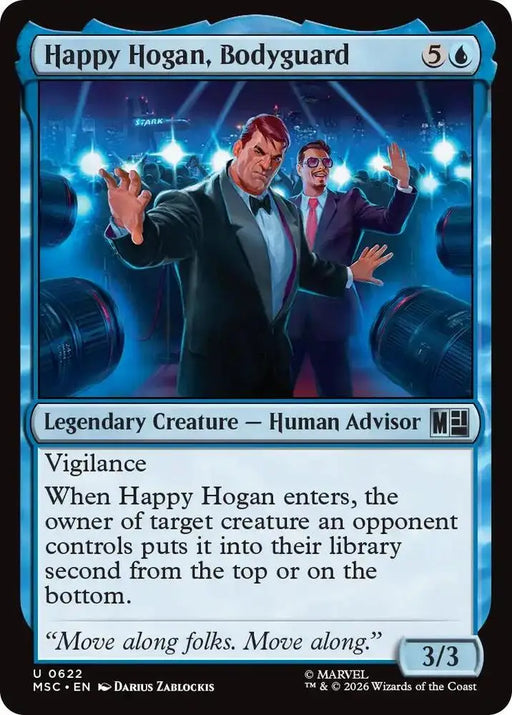 Happy Hogan, Bodyguard (622) [Marvel Super Heroes Commander]