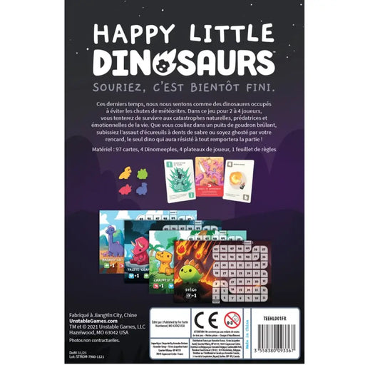 Happy Little Dinosaurs (FR) - Board Games