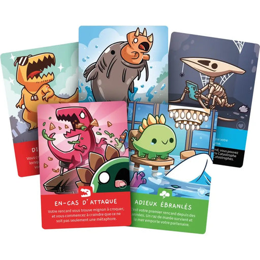 HAPPY LITTLE DINOSAURS: RENCARDS CATASTROPHIQUES (FR) - Board Games