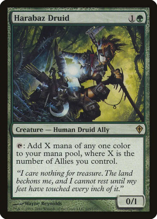 Harabaz Druid [Worldwake] - MTG Single