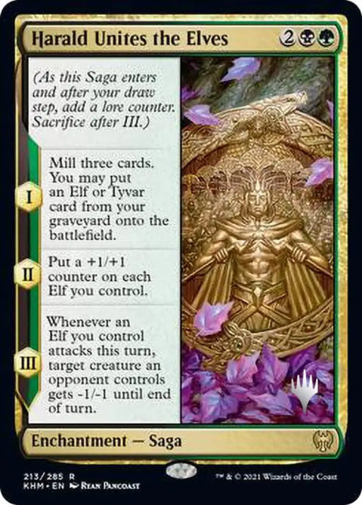 Harald Unites the Elves (Promo Pack) [Kaldheim Promos] - MTG Single