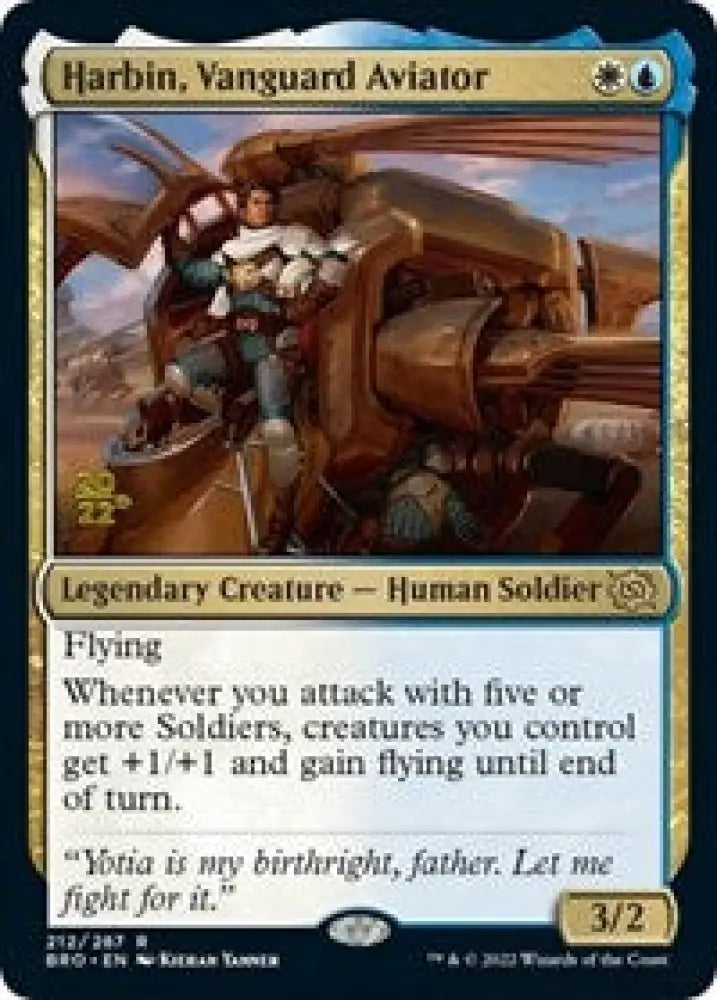 Harbin, Vanguard Aviator (212) [Prerelease Cards]