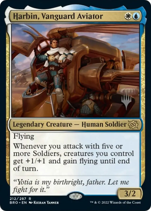 Harbin Vanguard Aviator (Promo Pack) [The Brothers’ War Promos] - MTG Single