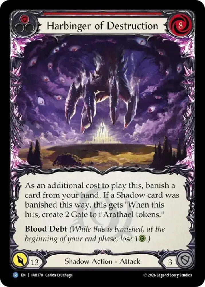 Harbinger of Destruction (IAR170) [Usurp the Shadow Throne]