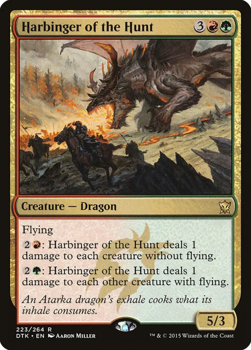 Harbinger of the Hunt [Dragons of Tarkir] - MTG Single