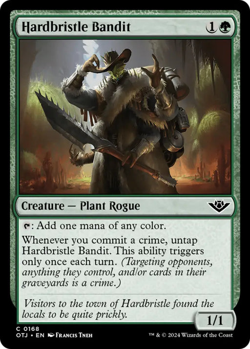 Hardbristle Bandit [Outlaws of Thunder Junction] - MTG Single