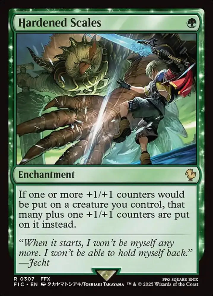 Hardened Scales (307) [Final Fantasy Commander]