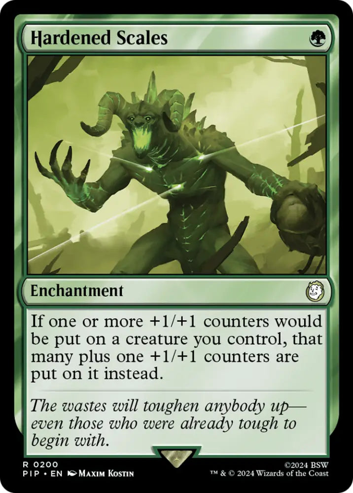 Hardened Scales [Fallout] - MTG Single