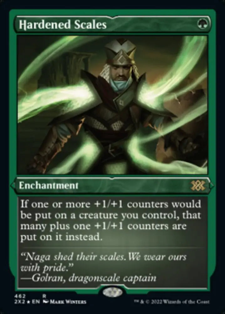 Hardened Scales (Foil Etched) [Double Masters 2022] - MTG Single