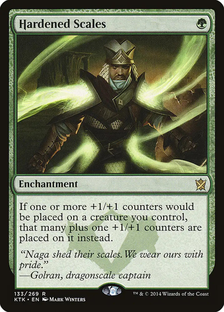 Hardened Scales [Khans of Tarkir] - MTG Single
