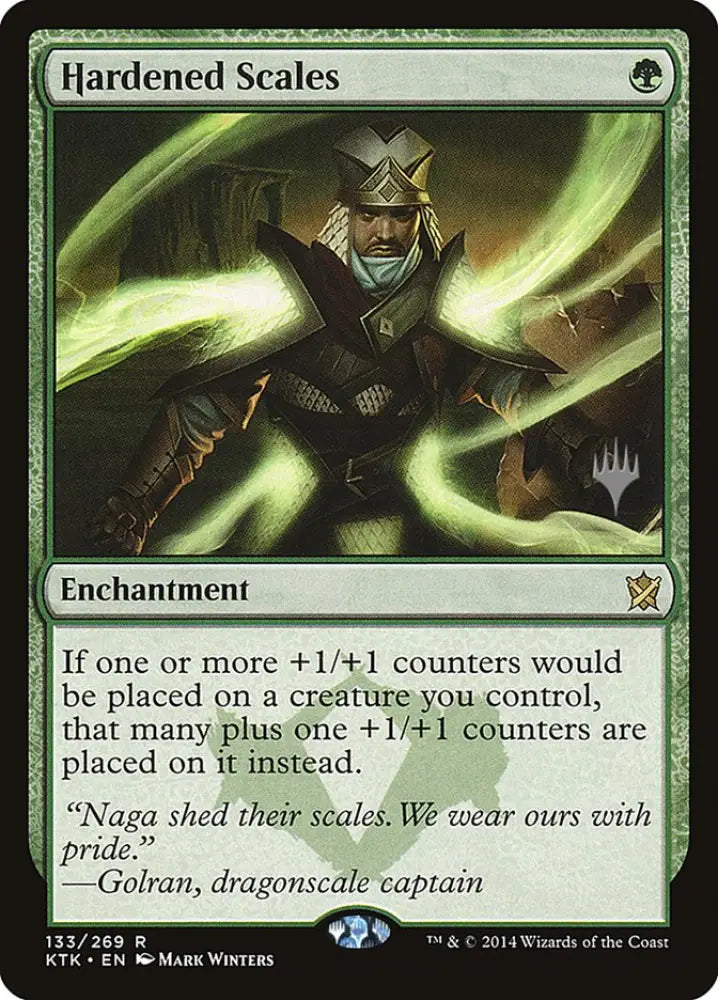 Hardened Scales (Promo Pack) [Khans of Tarkir Promos] - MTG Single