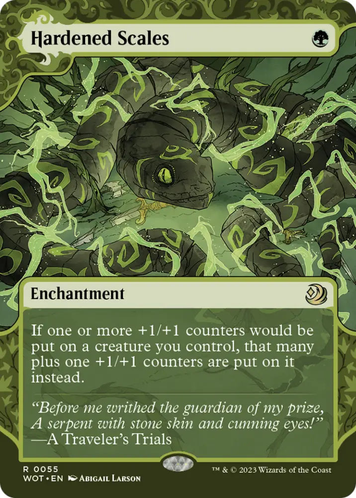 Hardened Scales [Wilds of Eldraine: Enchanting Tales] - MTG Single