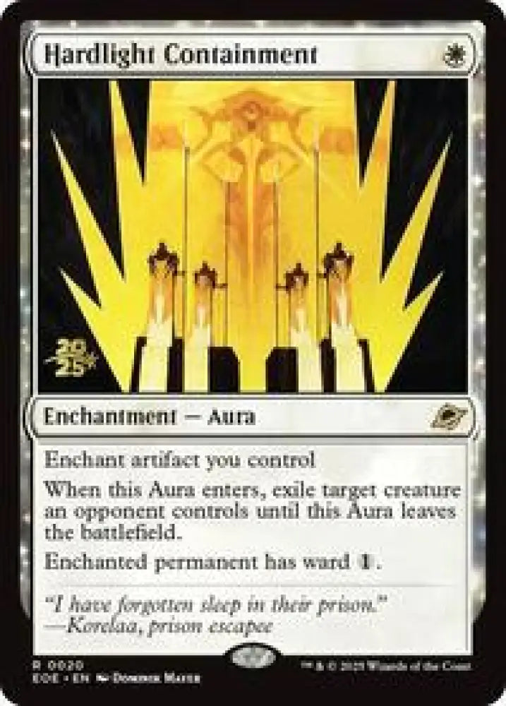 Hardlight Containment (20) [Prerelease Cards]