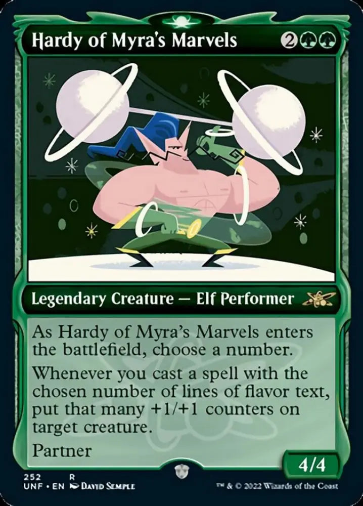Hardy of Myra’s Marvels (Showcase) [Unfinity] - MTG Single
