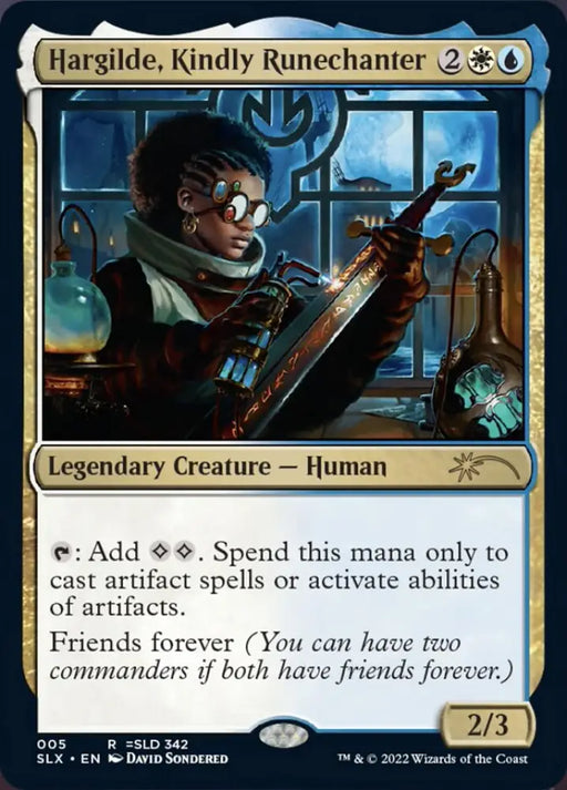 Hargilde Kindly Runechanter [Secret Lair: Universes Within] - MTG Single