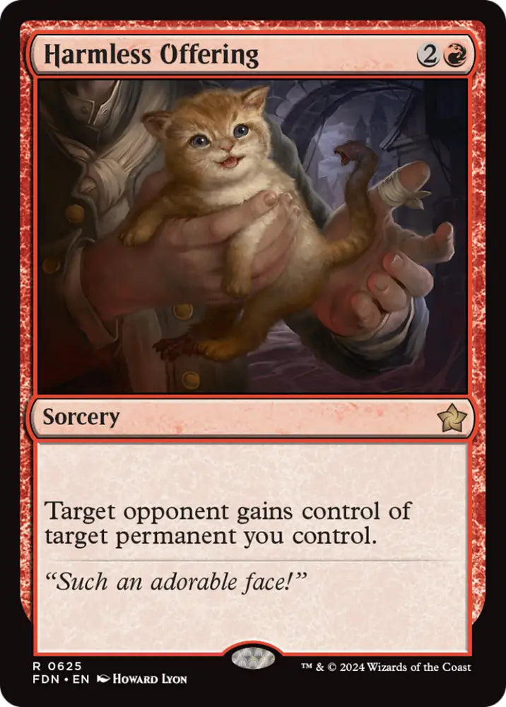 Harmless Offering [Foundations] - MTG Single