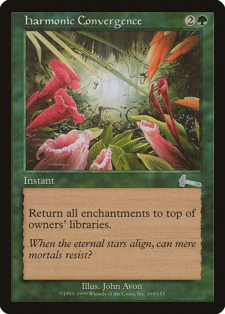 Harmonic Convergence [Urza’s Legacy] - MTG Single