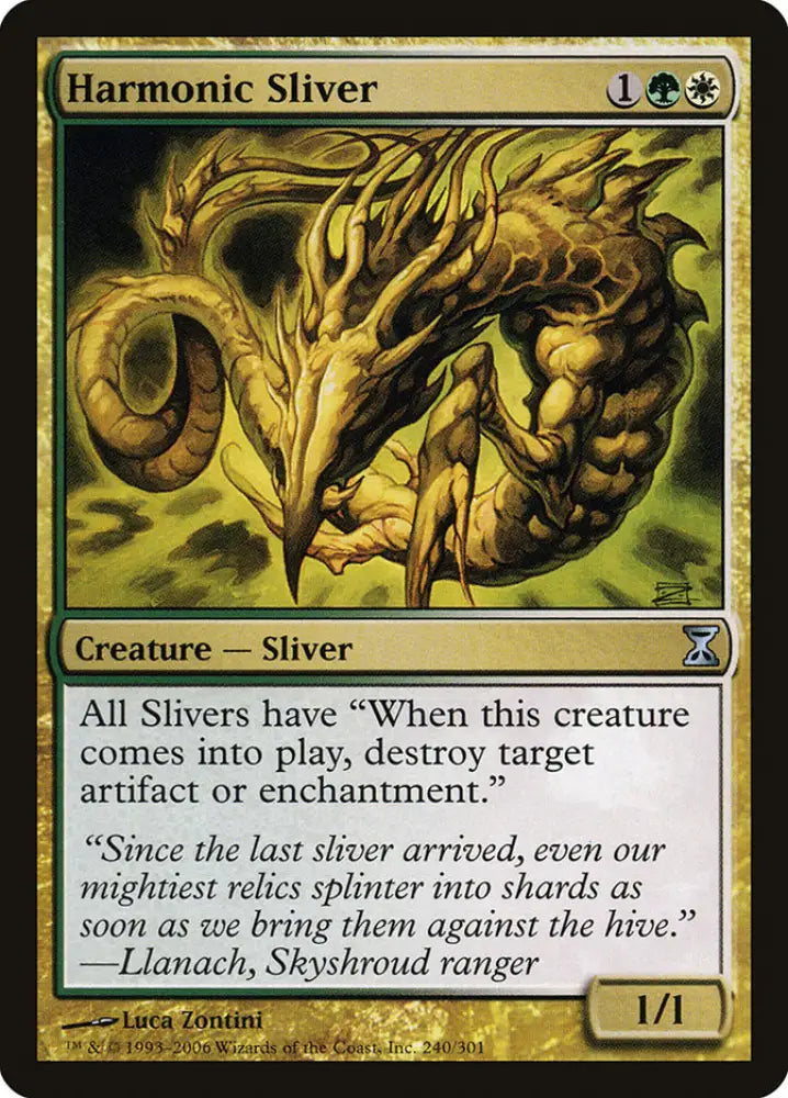 Harmonic Sliver [Time Spiral] - MTG Single