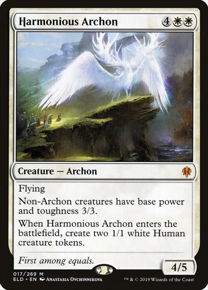 Harmonious Archon [Throne of Eldraine] - MTG Single