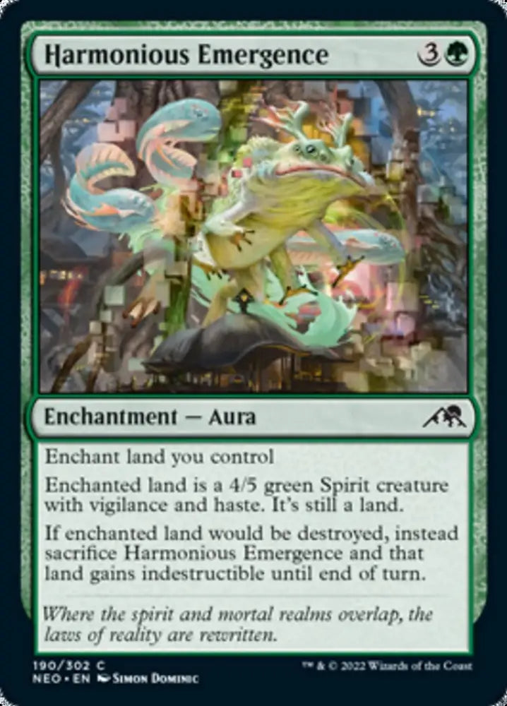 Harmonious Emergence [Kamigawa: Neon Dynasty] - MTG Single